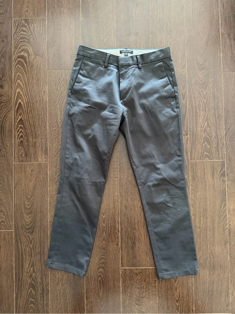 Banana Republic Charcoal Skinny Fit Dress Pants